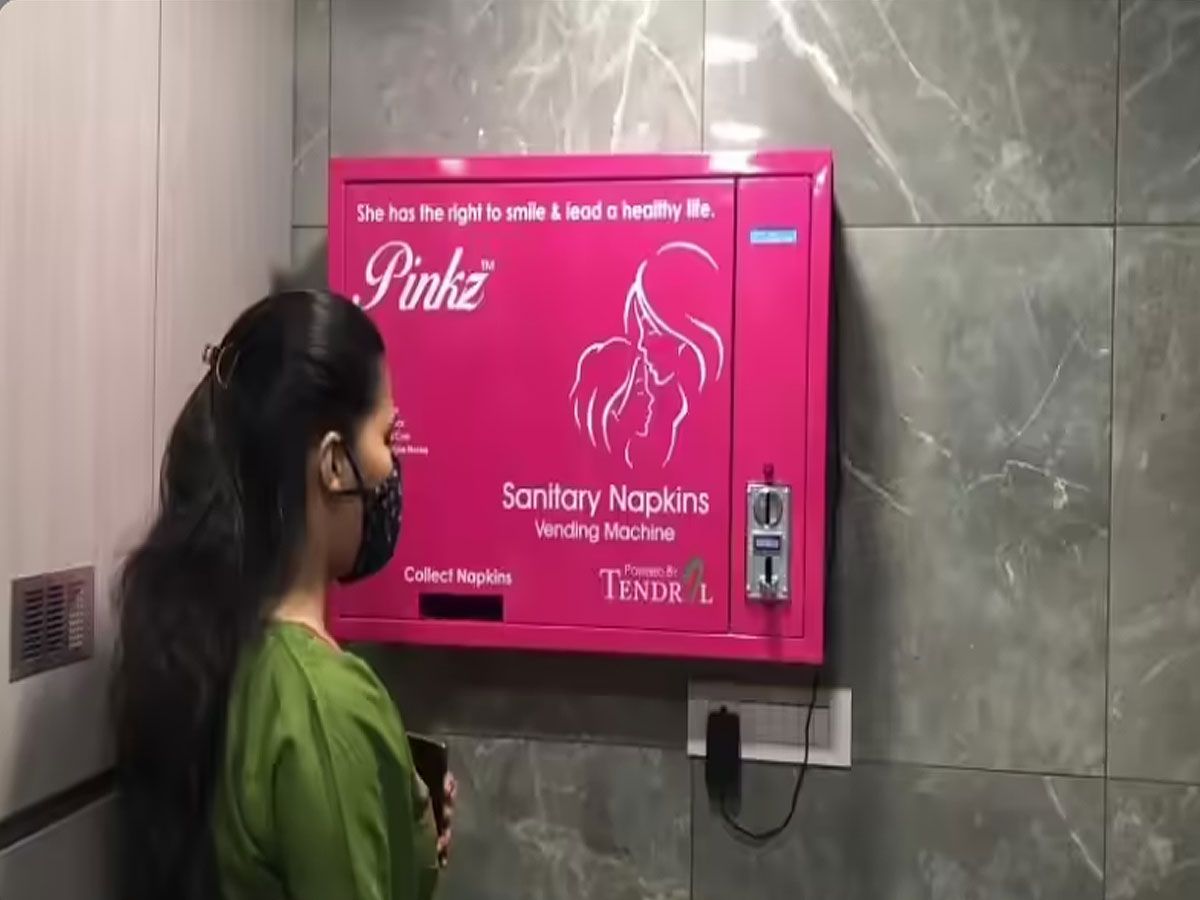 Sanitary pad dispensers, incinerators installed at two schools in Bihars Begusarai district.